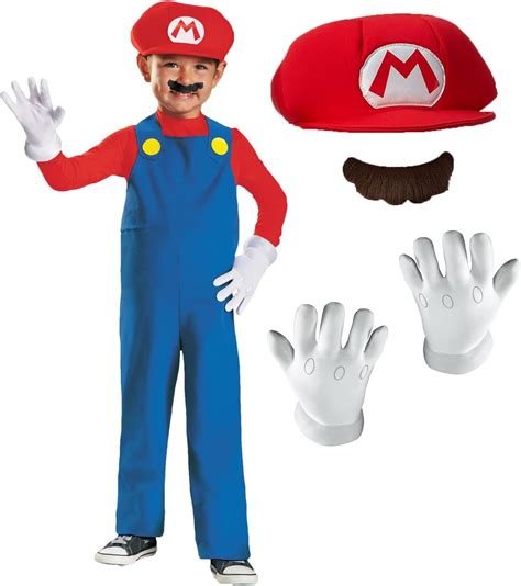 Amazon.com: Nintendo Super Mario Brothers Mario Boys Toddler Costume ...