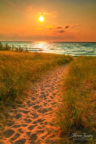 Pathway Leading to Sturgeon Bay Beach | Peter James Gallery