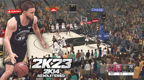 NBA 2K14 - 2K23 MODDED | Caveliers vs Warriors (City Court) | Ultra Max Graphics Realistic ...