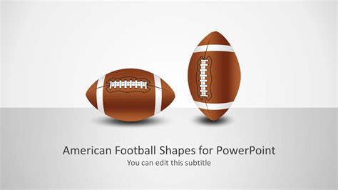 Football Shape for PowerPoint - SlideModel