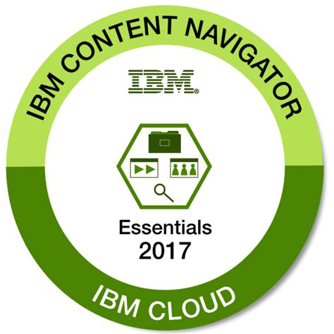 Badges: IBM Content Navigator Essentials - 2017 - IBM Skills Gateway ...