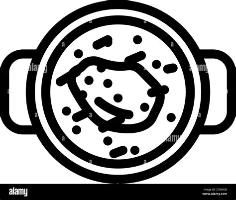 french onion soup cuisine line icon vector illustration Stock Vector Image & Art - Alamy