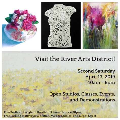 April Second Saturday Events - River Arts District Artists