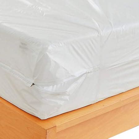 Amazon.com: Waterproof Zippered Plastic Mattress Protector Encasement ...