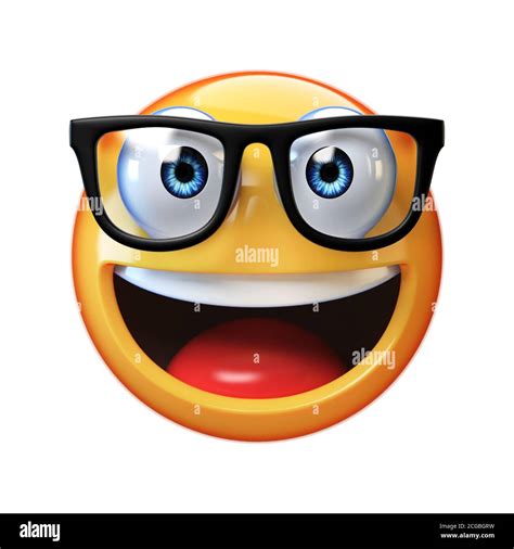 Nerd emoji hi-res stock photography and images - Alamy