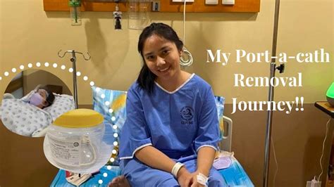 My Port-a-cath Removal!! - YouTube