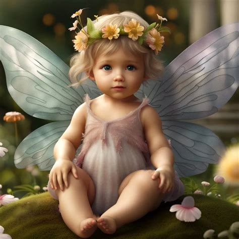 Download Ai Generated Baby Fairy Royalty-Free Stock Illustration Image ...