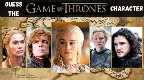 Guess the GAME OF THRONES Character | TV Series Character Quiz 2023 - YouTube