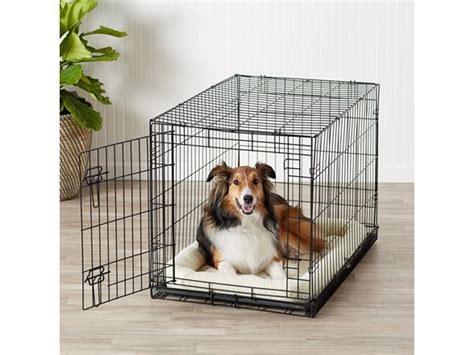 Single Door Metal Dog Crate 36x23x25