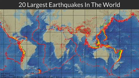 Where Do Most Of The Largest Earthquakes On Earth Occur - The Earth ...