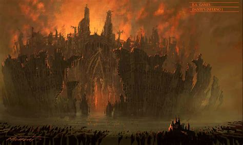 Samuel Michlap Design - Outer Gates of Hell Dante's Inferno EA