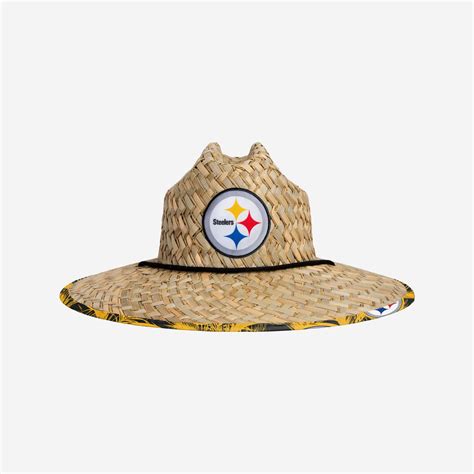 Pittsburgh Steelers Floral Straw Hat FOCO