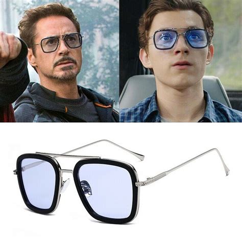 Tony Stark Sunglasses - Spider Man Glasses - Sunglasses from Far From ...