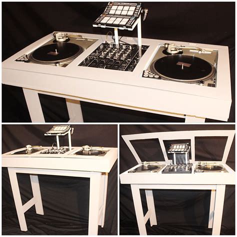 Custom built DJ table. Dj Table, Custom Build, Turntable, Furniture, Design, Record Player, Home ...