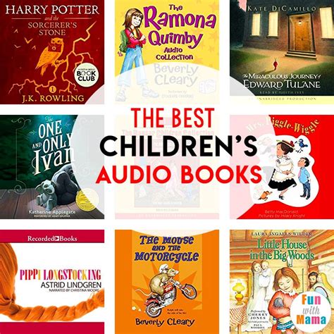 Best Children's Audio Books For All Ages! - Fun with Mama