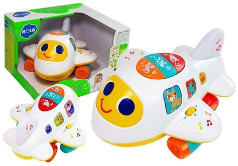 Educational Airplane for Baby with lights and sounds | Toys \ Toys of newborns \ Interaktywne i ...