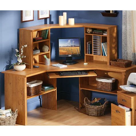 Corner Desk With Hutch VisualHunt, 52% OFF | www.elevate.in