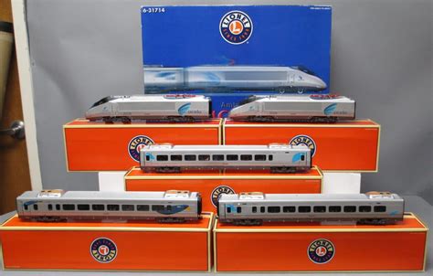 Lionel 6-31714 Amtrak Acela Train Set w/Railsounds 5.0/Box | eBay