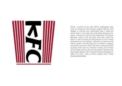 KFC redesign logo on Behance