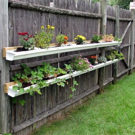 Try These 8 Inventive and Affordable Gutter Garden Ideas - Garden and Happy