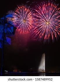 Saudi Arabia National Day Fireworks Stock Photo 1587489952 | Shutterstock