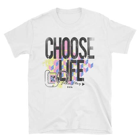 "Choose life" T-Shirt | T shirt, Shirts, Mens tops