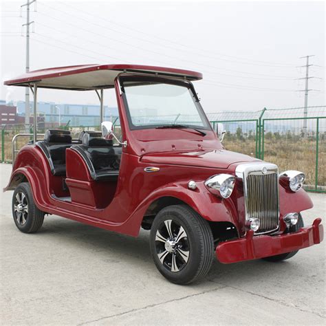 Electric Vehicle 6 Seater Classic Car Ce Approved - China Electric Car ...