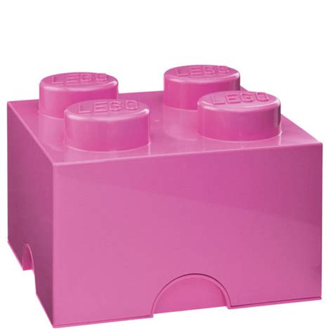 LEGO Storage Brick 4 - Pink Toys | Zavvi.com