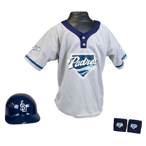 San Diego Padres MLB Youth Uniform Set Halloween Costume Autograph