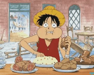 Você não viu nada apenas curta o luffy comendo carne e role pra baixo. | One Piece Brasil™ Amino