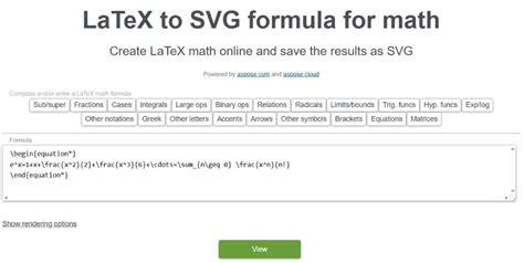 LaTeX Formula Generator LaTeX Math Equation Generator, 60% OFF