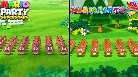 Comparison of Goomba Spotting in Mario Party (2012-2021) - YouTube