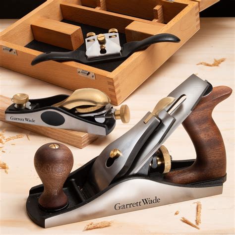 Garrett Wade Smoothing Tools Set | 2 Hand Planes & Spokeshave