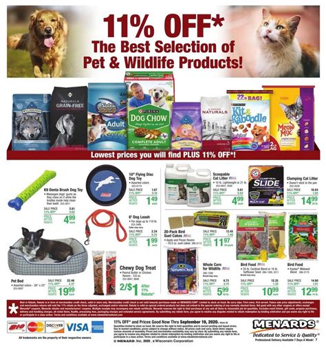 Menards Weekly Ad Sep 13– Sep 19, 2020