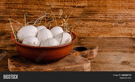 White Chicken Eggs Image & Photo (Free Trial) | Bigstock