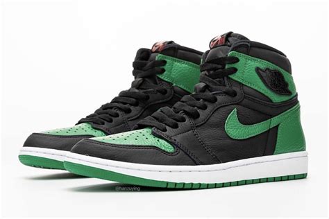 Air Jordan 1 Pine Green Gym Red 555088-030 Release Date - SBD