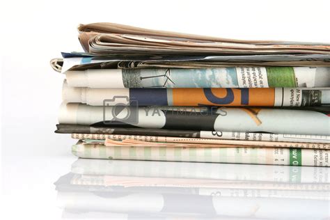 stack of newspapers by forwardcom Vectors & Illustrations Free download - Yayimages