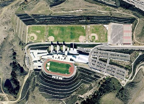 Diamond Ranch High School, CA USA Aerial Morphosis Architecture ...