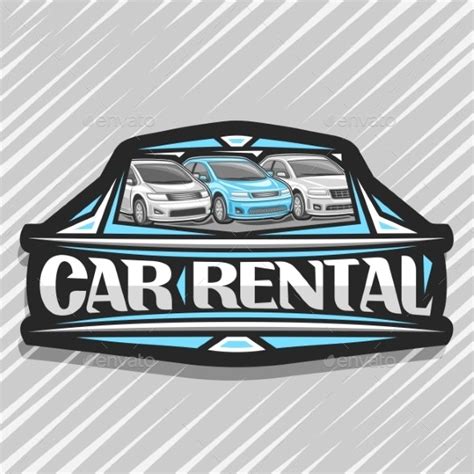 Vector Logo for Car Rental, Vectors | GraphicRiver