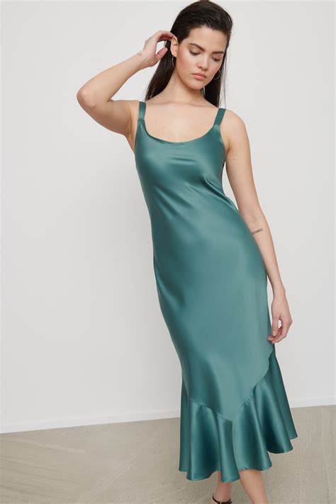 Satin Slip Dress