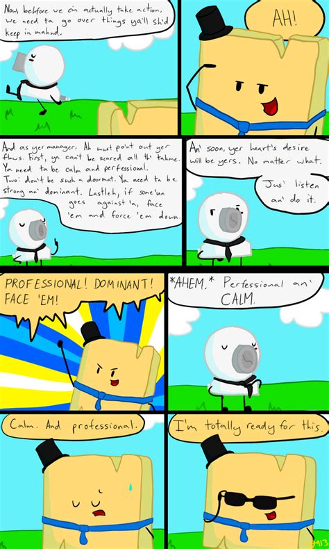 BFDI(A) Comic Part 11 - Going Pro by Thundertail913 on DeviantArt