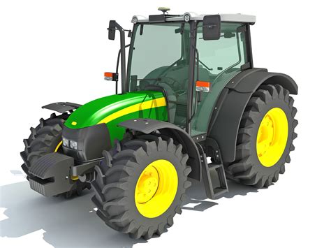 3D model Generic Tractor | CGTrader