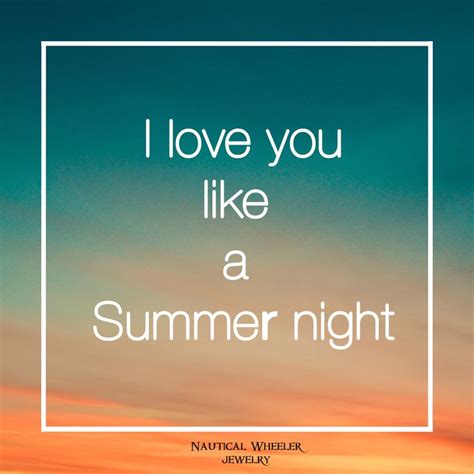 Summer Night Quote