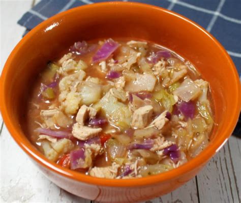 Keto Chicken Bacon Cabbage Soup - Splash of Keto