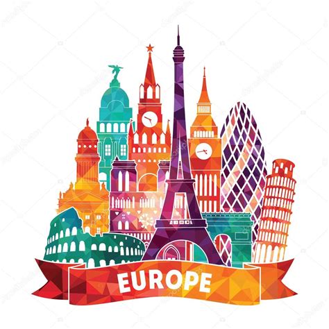 Europe detailed silhouette. Stock Vector Image by ©CamillaCasablanca #77282592