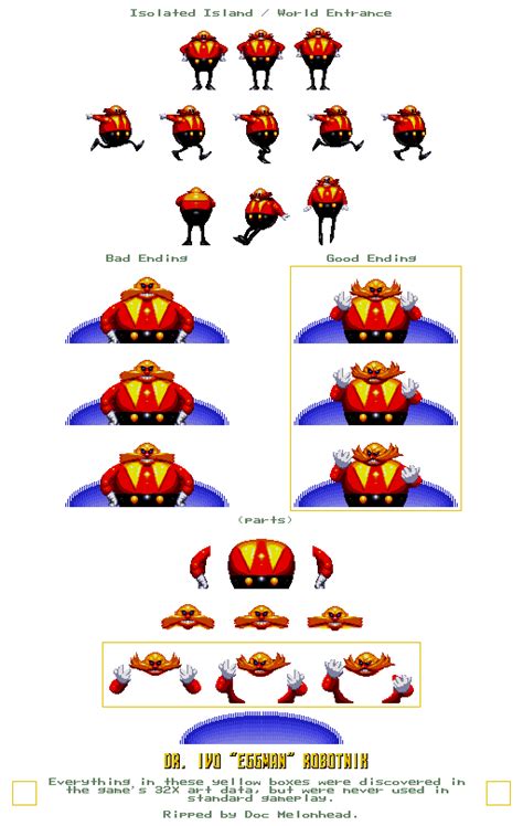 Genesis / 32X / SCD - Knuckles' Chaotix (32X) - Dr. Eggman / Dr ...