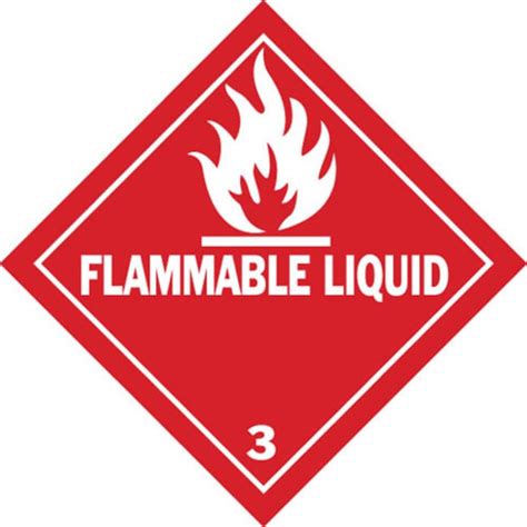 BradyFLAMMABLE LIQUID Hazardous Material Shipping Labels FLAMMABLE LIQUID | Fisher Scientific