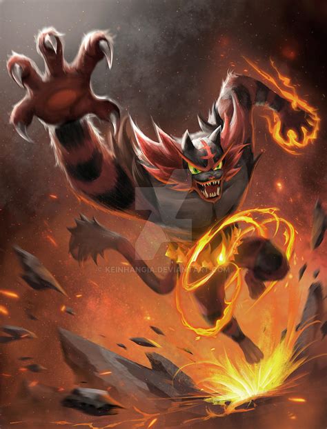 Incineroar - Litten offical final evolution by KeiNhanGia on DeviantArt