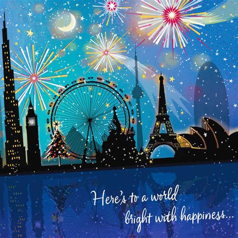 The World Celebrating New Year Cards, Pack of 6 - Boxed Cards - Hallmark