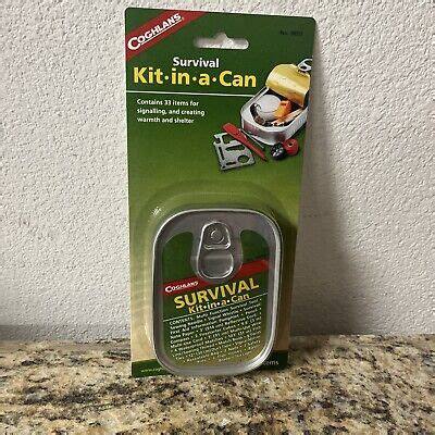 Coghlan's Outdoor Survival Kit-In-A-Can (E8) | eBay